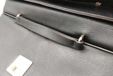 Mcm Black Leather Flap Top Handle Crossbody Satchel Bag Eb0926lxzsa