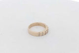 0.32cttw Diamond Band Ring In 14k Yellow Gold 4.9 Grams Size 7 Eb0926wrxsa
