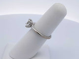 1.05 Cttw Lab Grown Diamond & 14k Solitaire Ring Size 5.5 Fw0225pcrdu