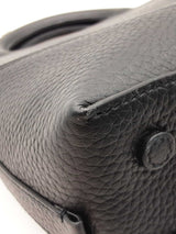 Tiffany & Co. Return To Tiffany Black Grained Leather Mini Tote Bag Fw1125rxzdu