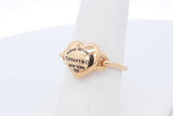 Tiffany & Co. 18k Gold Return To Tiffany Heart Ring 5.1g Size 7.25 Eb0826cxzde