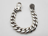 Chrome Hearts 0.925 Silver Solid Cuban Chain Bracelet 6.5 In Do0624lxzxde