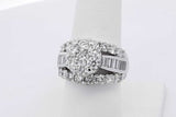 2.26cttw Diamond Ring In 14k White Gold 13 Grams Size 7.5 Eb0526lrxzsa