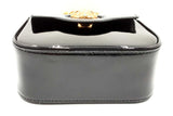 Versace La Medusa Mini Black Patent Leather Top Handle Bag Eb0724rrxdu