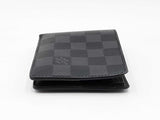 Louis Vuitton Slender Wallet In Damier Graphite Coated Canvas Fw1225oxzdu
