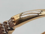 0.26 Cttw Natural Diamonds 14k Two Tone Gold 3.1g Ring Size 9 Do0526wxzde