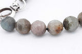 King Baby Labradorite Bead Toggle Bracelet 925 Sterling Silver 29.6 Grams 8.5 Inch Eb0526lxzsa