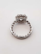 3.80 Cttw Lab-grown & Natural Diamond 14k Gold Ring 5.6 Gram Sz 4.5 Fw0625lowodu