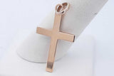 14k Two Tone Gold Cross Pendant 2.5 Grams Eb0626lrxde