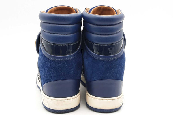 Louis Vuitton Postmark Wedge Sneakers Size 37 Eb1125prsa