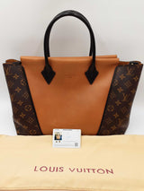 Louis Vuitton Monogram Canvas & Leather Tote Bag Eb0924loxzdu