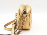 Gucci Pearly Gg Marmont Gold Shoulder Bag Sd0825pwzsa