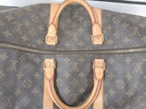 Louis Vuitton Brown Monogram Keepall Bandouliere 55 Duffle Bag Vc0826llopmia