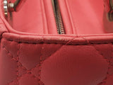 Christian Dior Quilted Cannage Lady Dior Top Handle Bag Eb0826exzde