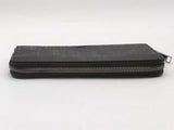 Christan Dior Logo Zip Wallet Black Aa1026wzxsa
