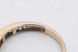 0.84cttw Diamond Ring In 10k Yellow Gold 2.5 Grams Size 8 Eb0126lrxsa