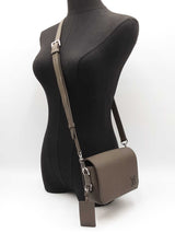 Louis Vuitton Aerogram Fastline Wearable Wallet In Sage Green Grained Leather Fw0726lxzxdu