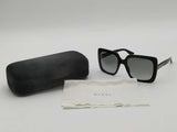 Gucci Gg0418s Black Sunglasses With Case Aa0726lzxsa
