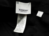 Burberry Tb White Embroidered Logo Black Cotton Baseball Hat Size Lg Do0526lxzde