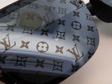 Louis Vuitton Waimea Monogram Lens Sunglasses In Black & Silver Fw1125lrxdu