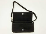 Chanel Ice Cube Pyramid Stud Flap Shoulder Bag In Black Jersey Fw0225ozzxdu