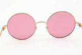 Cartier Premiere De Cartier Round Sunglasses With Pink Lenses Eb0126irxde