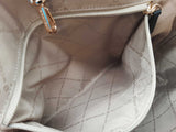 Michael Kor Brown Logo Patent Leather Tote Bag Do0825rxde