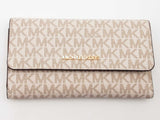 Michael Kors Large Wallet White Aa0626pzsa