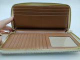 Michael Kors Zipper Wallet White Aa0626pzsa