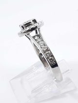 1.27cttw Diamond & 14k White Gold Bridal Set 6.3 Grams Size 6 Fw0326rexdu