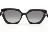 Prada Spr 23z-f Sunglasses With Grey Gradient Lenses Eb1125ixde