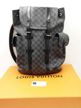 Louis Vuitton Damier Graphite Christopher Backpack Eb0924crxdu