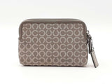Coach Madison Needlepoint Op Art Double Zip Wristlet Fw0926lzdu