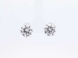 5.06 Cttw Lab-grown Diamond Stud Earrings In 14k Gold & Igi Cert2.4g Fw0326scrdu