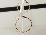 14k Yellow Gold Hoop Earrings 1 Grams Ok0926rlmia