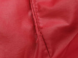Dolce & Gabbana Red Quilted Puffy Hooded Vest Size Italian 52 Do0925lorde