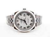 Rolex Oyster Datejust 2 Stainless Steel 41mm Automatic Watch Fw1125irzxdu
