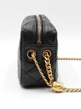 Chanel Coco Crush Camera Case In Black Lambskin Fw0426orzxdu