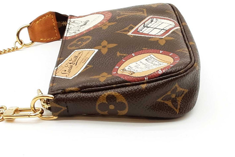 Louis Vuitton Monogram Patch Mini Pochette Accessory Eb1025wxzde