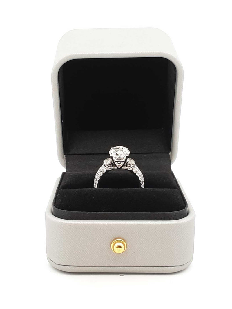5.22 Cttw Jubilee Diamond & 14k Gold Ring With Cert 5.2 Grm Size 7 Fw0525lrzxzdu