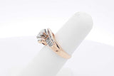1.37cttw Diamond Ring In 14k Yellow Gold 6.1 Grams Size 5.25 Eb0226pxzsa