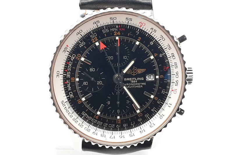 Breitling Chronometre Navitimer 46mm Stainless Steel Watch Eb1024oorxsa