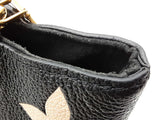 Louis Vuitton Petit Palais In Black & Beige Monogram Empreinte Leather Fw0726lxzxdu