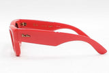 Ray-ban Rb 4940 Red Wayfarer Puffer Sunglasses Eb1125ixdu