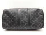 Louis Vuitton Keepall Bandoulière 45 In Monogram Eclipse Coated Canvas Fw0726erxdu