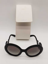 Prada Minimal Baroque Spr27n Black Frame Sunglasses Sd0626lzxde