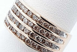 0.48cttw Diamond Ring In 10k Yellow Gold 3.9 Grams Size 6.5 Eb0926lexde