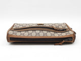 Gucci Plus Clutch Cosmetic Bag In Gg Supreme Coated Canvas Fw1026rxdu