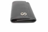 Gucci Black Leather 6 Key Case Wallet Eb1026lxzsa