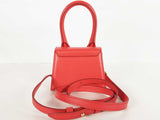 Jacquemus Le Chiquito Red Leather Micro Handbag Sd0626lcrde